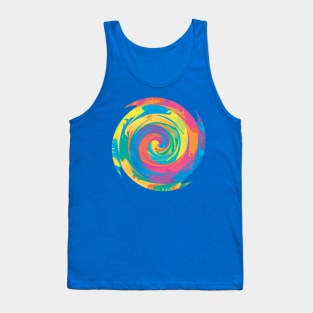 Rainbow Spiral 6 Tank Top